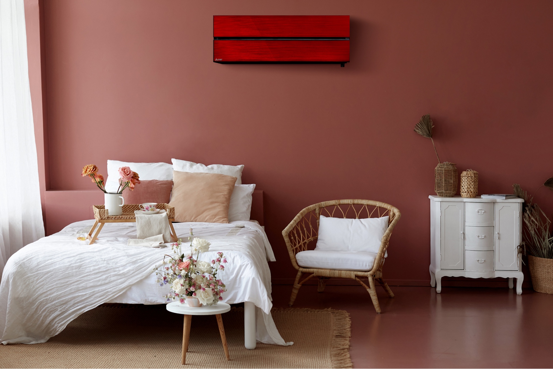  materials ids lifestyle LN Red Bedroom